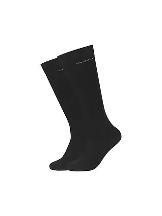 CAMANO | Damen Stutzen 2-er Pkg black | 